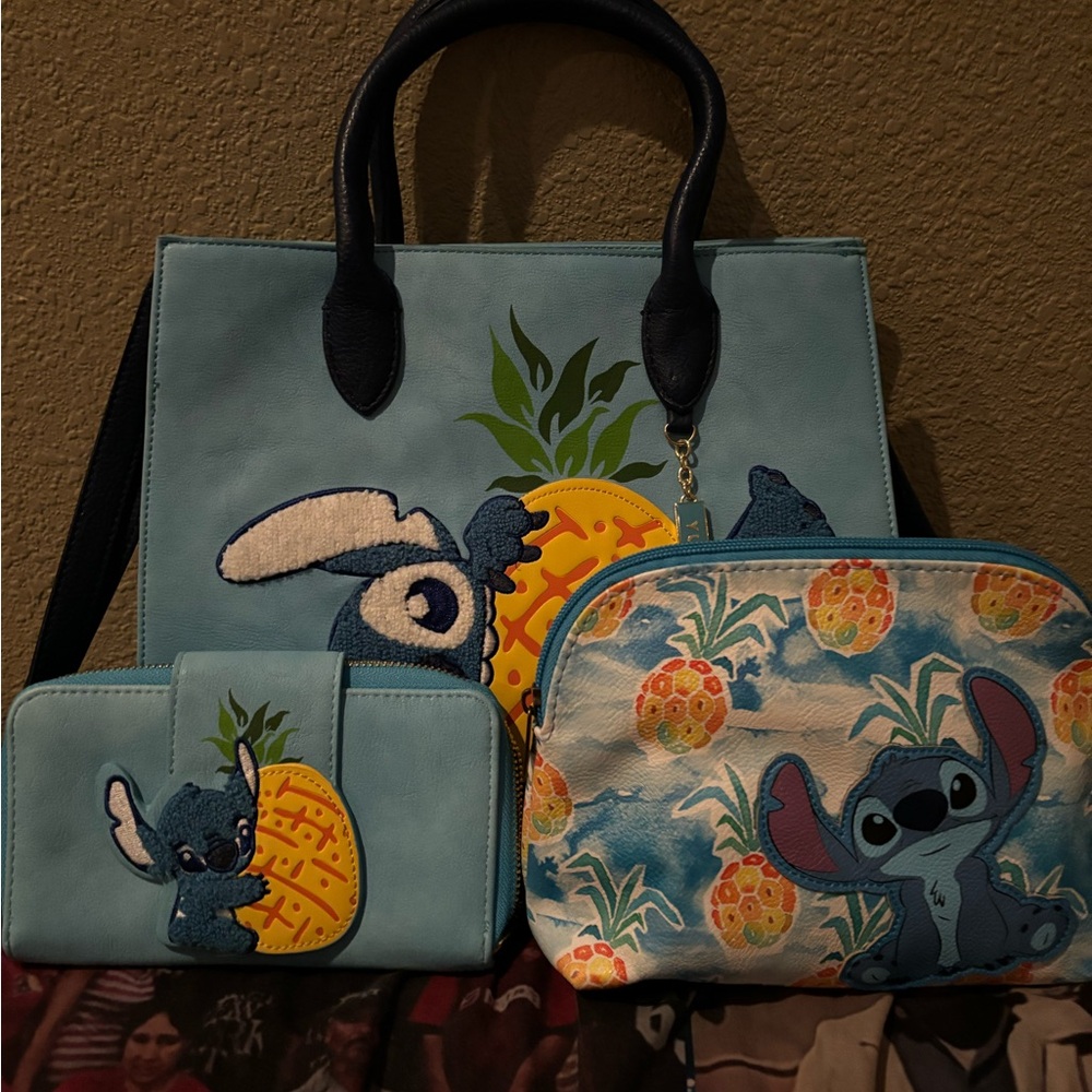 Loungefly LILO and Stitch purse set